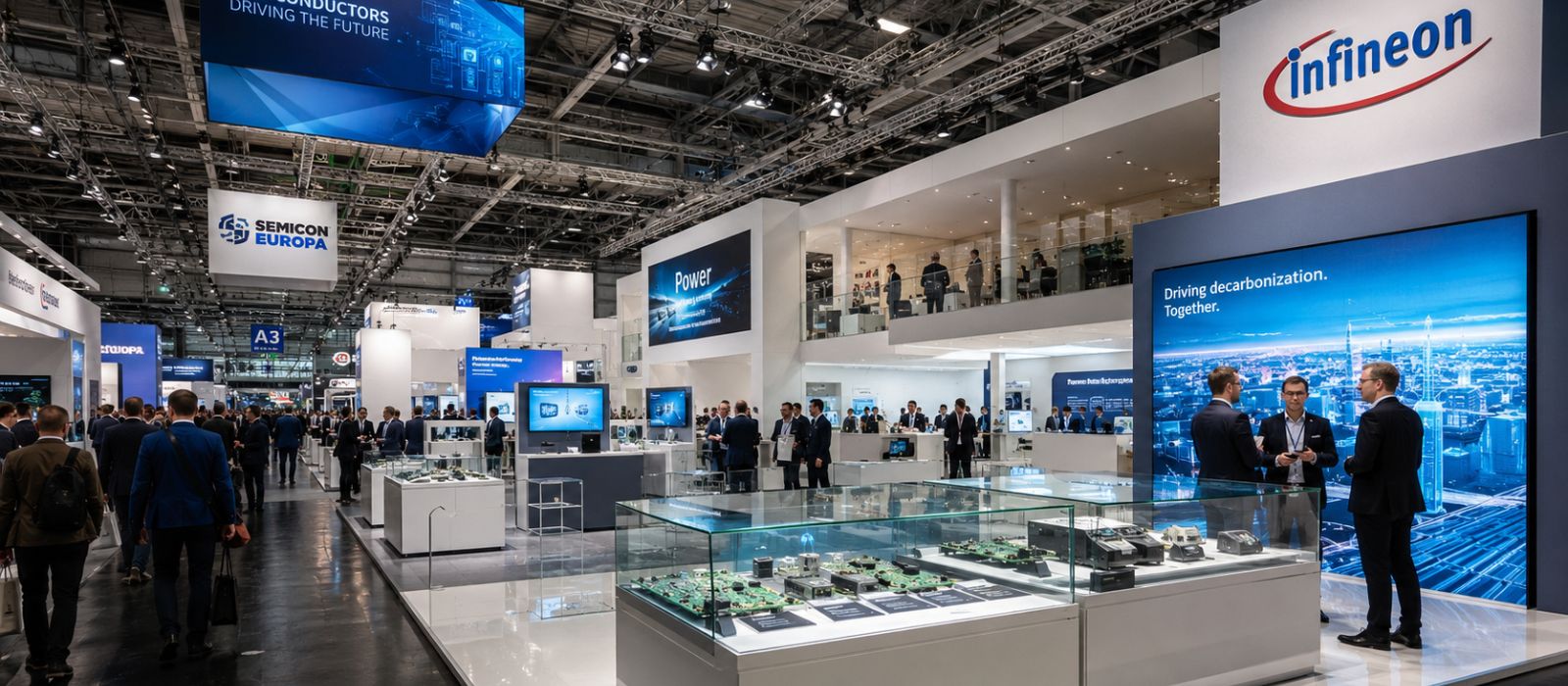 Electronica Munich booth design