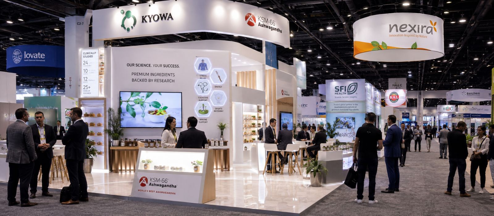 SupplySide West booth design Las Vegas