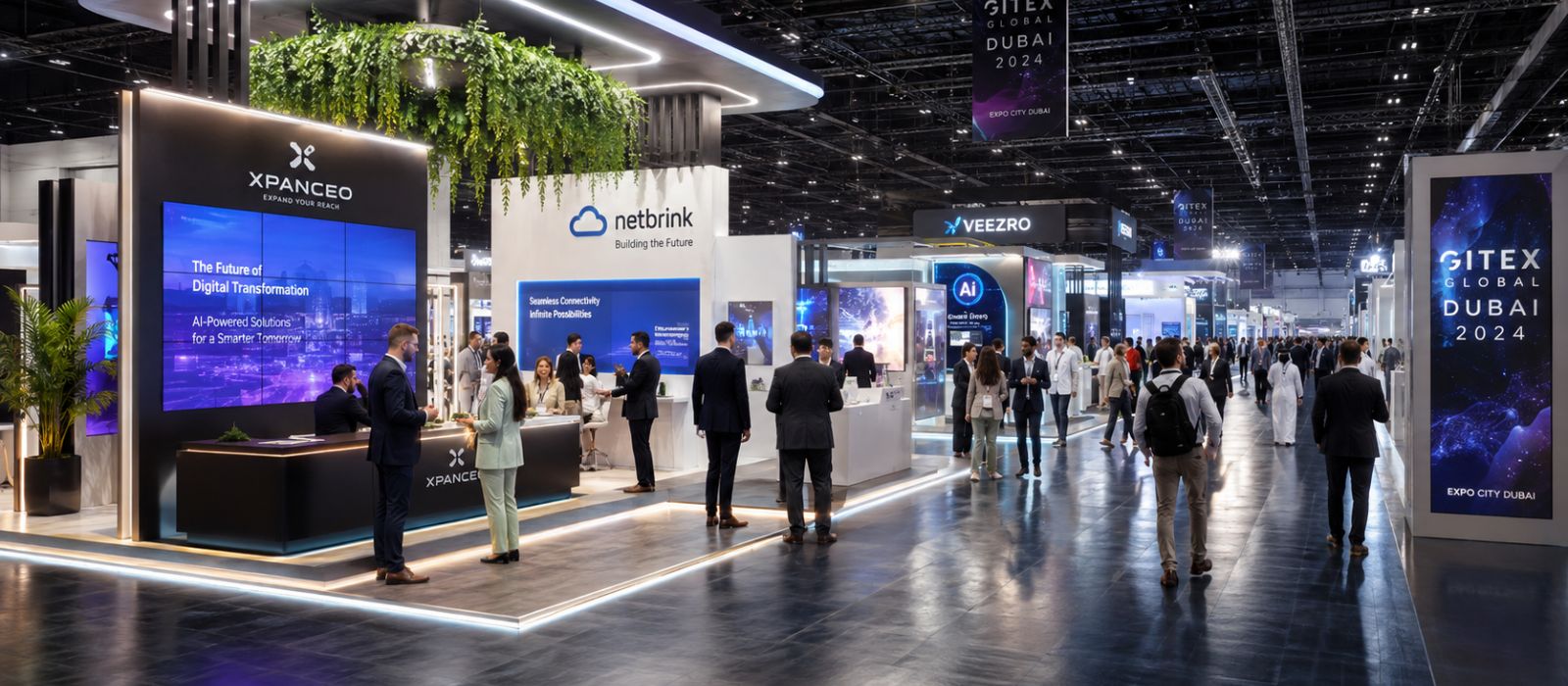 GITEX Global booth design Dubai