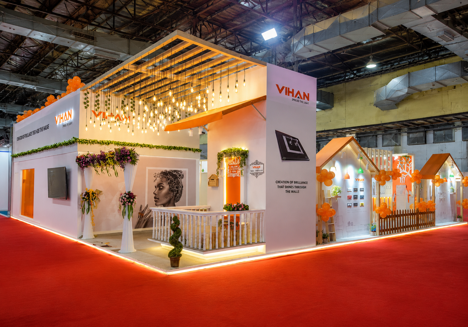 Food beverage exhibition stand project