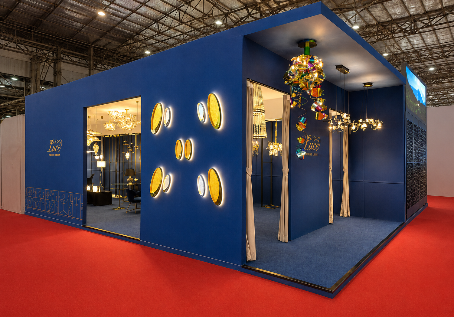 Architecture design exhibition stand project