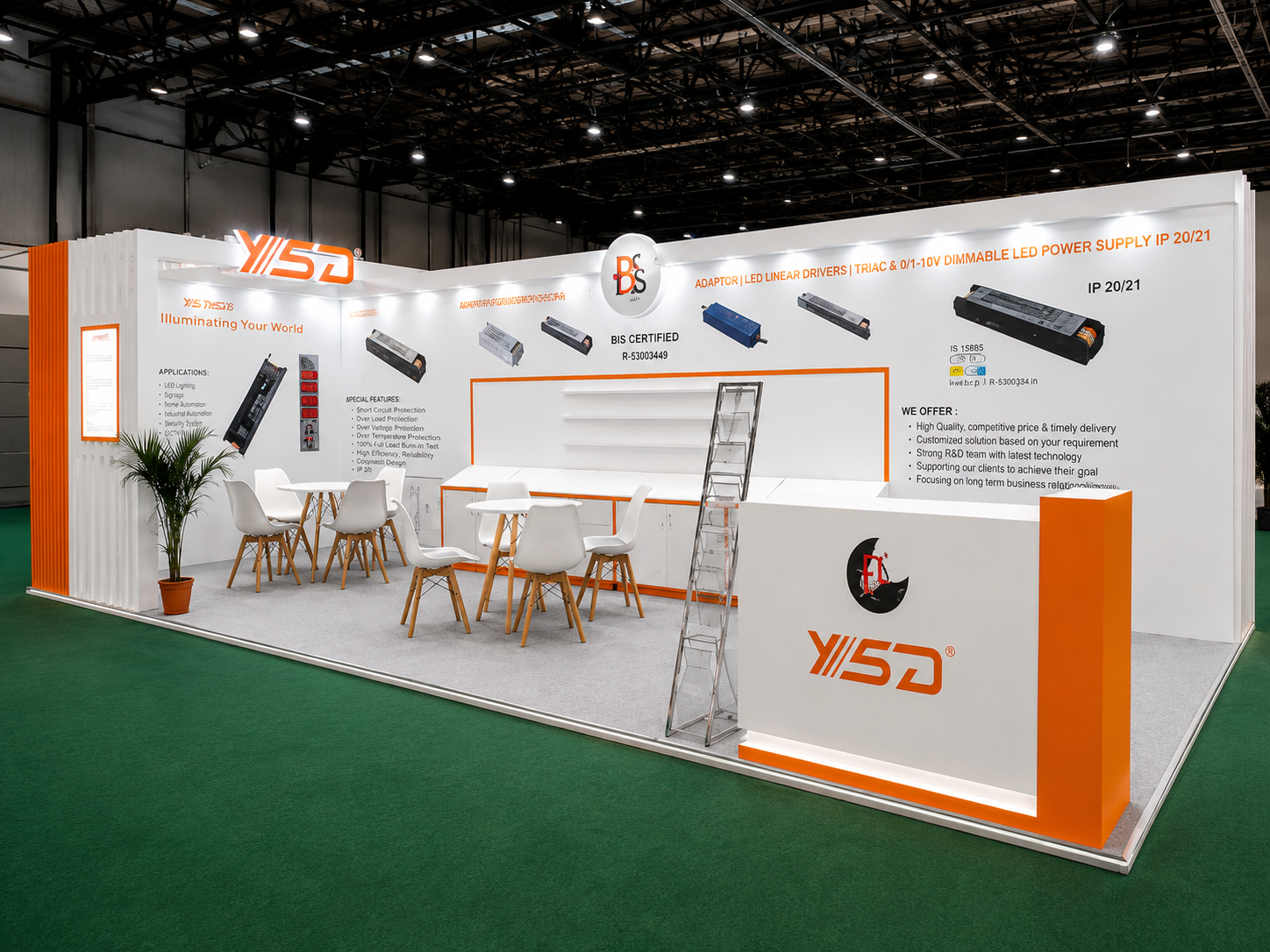 Client project exhibition stand Poland