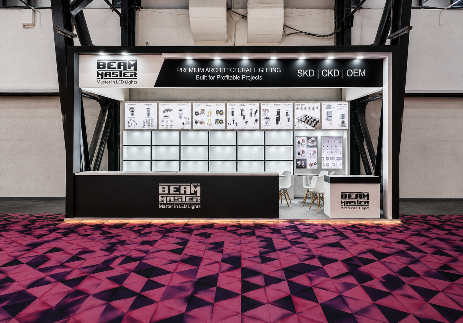 Client project exhibition stand Poland