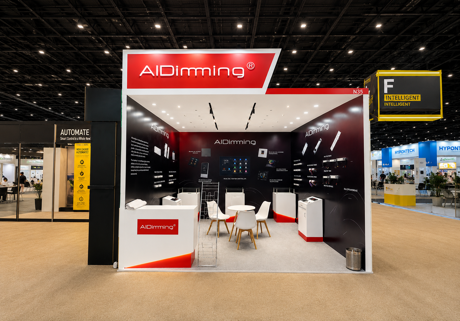 Client project exhibition stand Poland