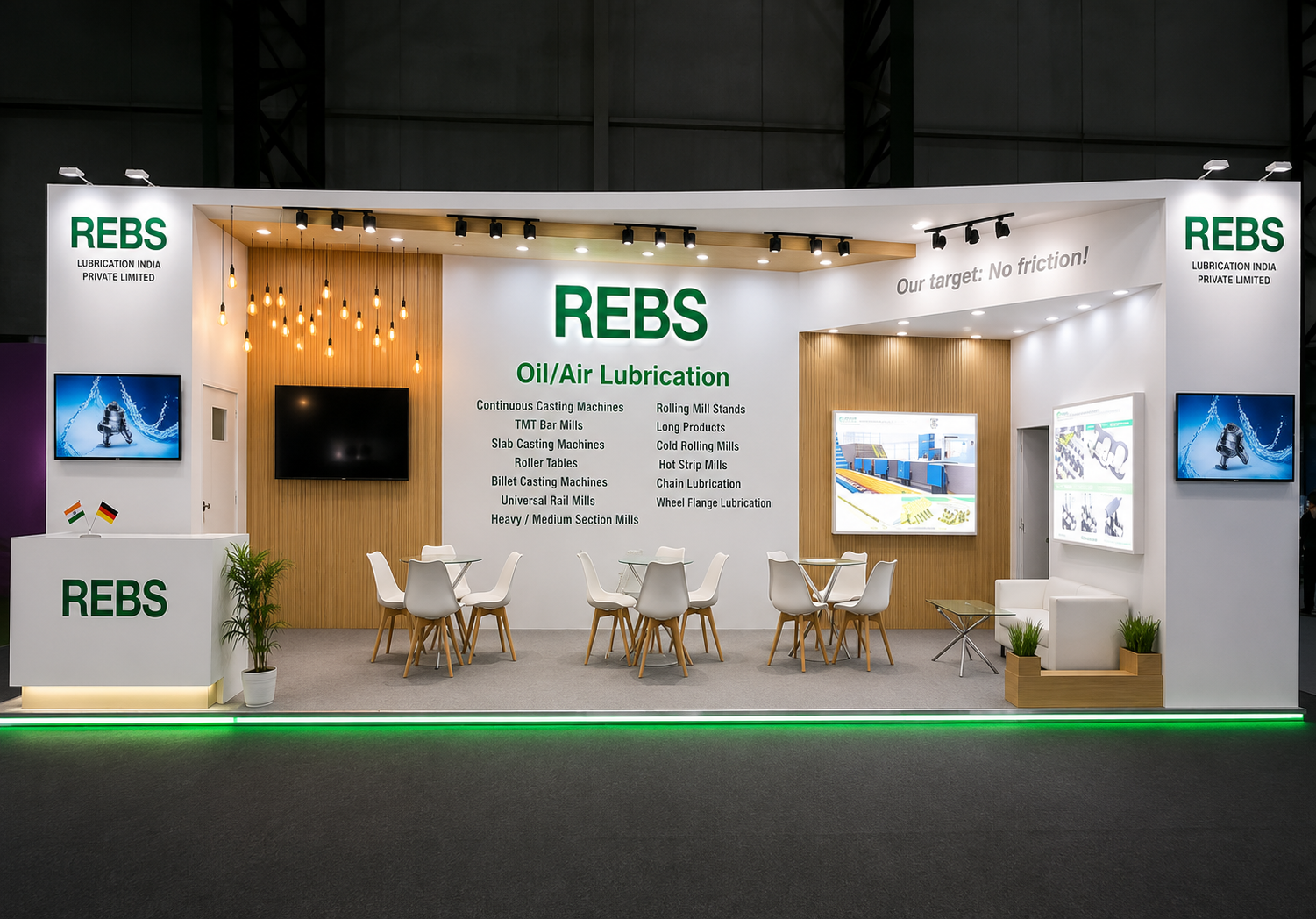 Client project exhibition stand Italy