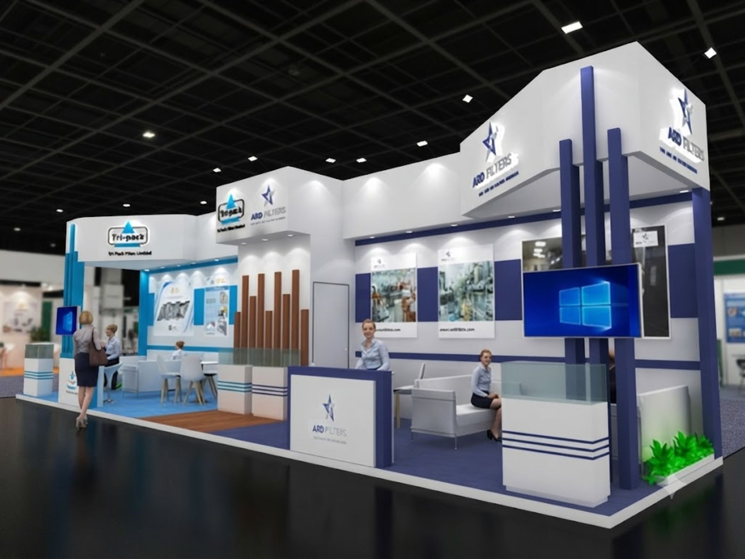 Jewellery exhibition stand project