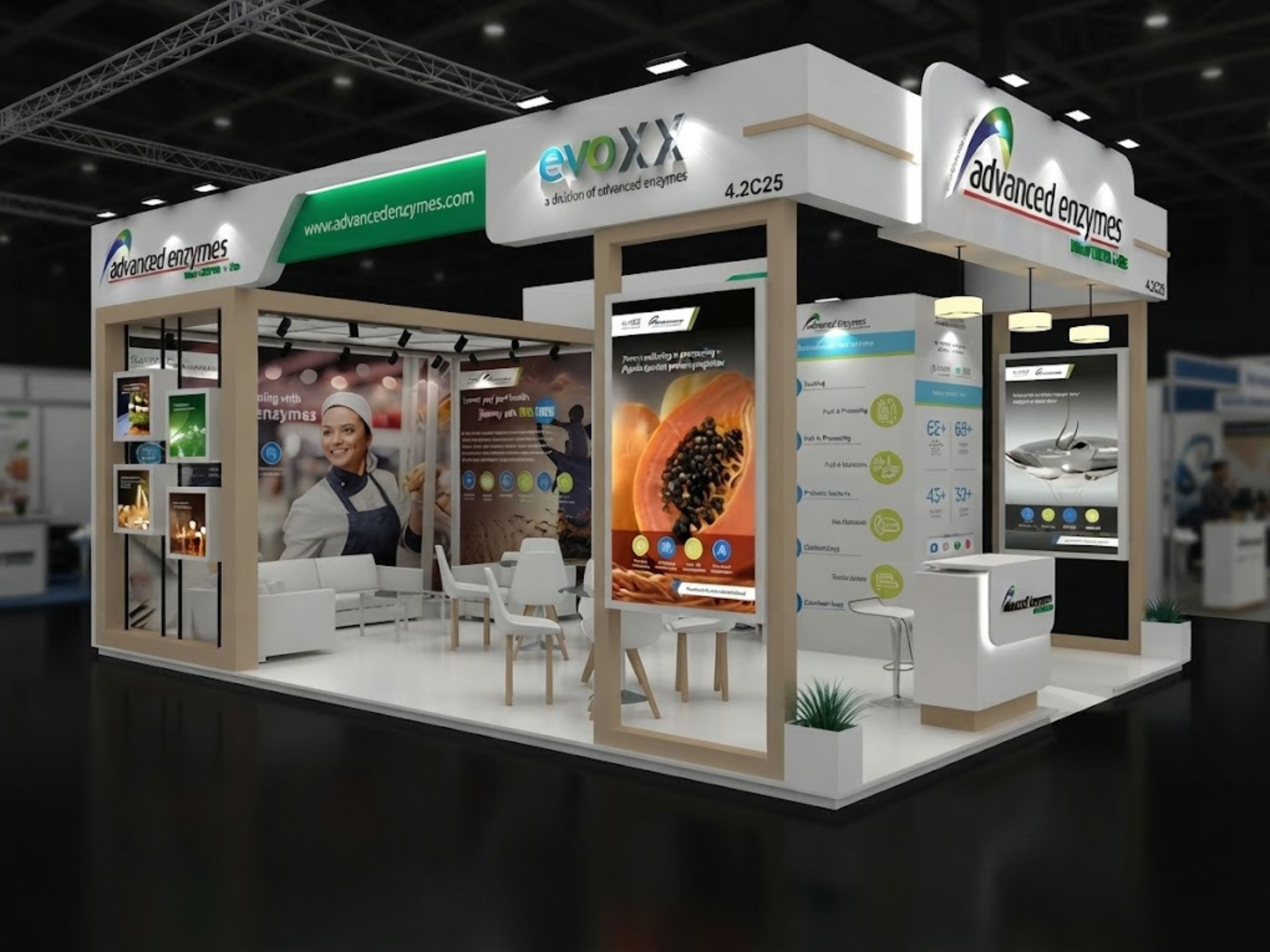 Client project exhibition stand Delhi