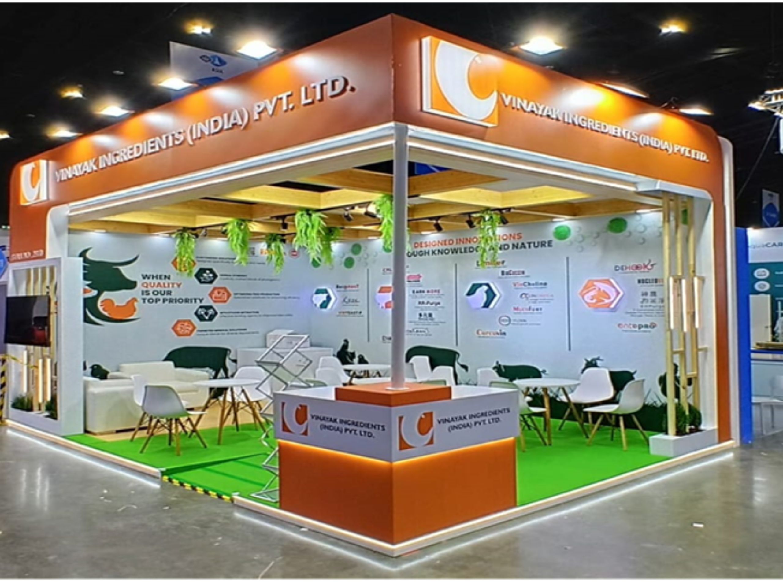 Food manufacturing exhibition stand project