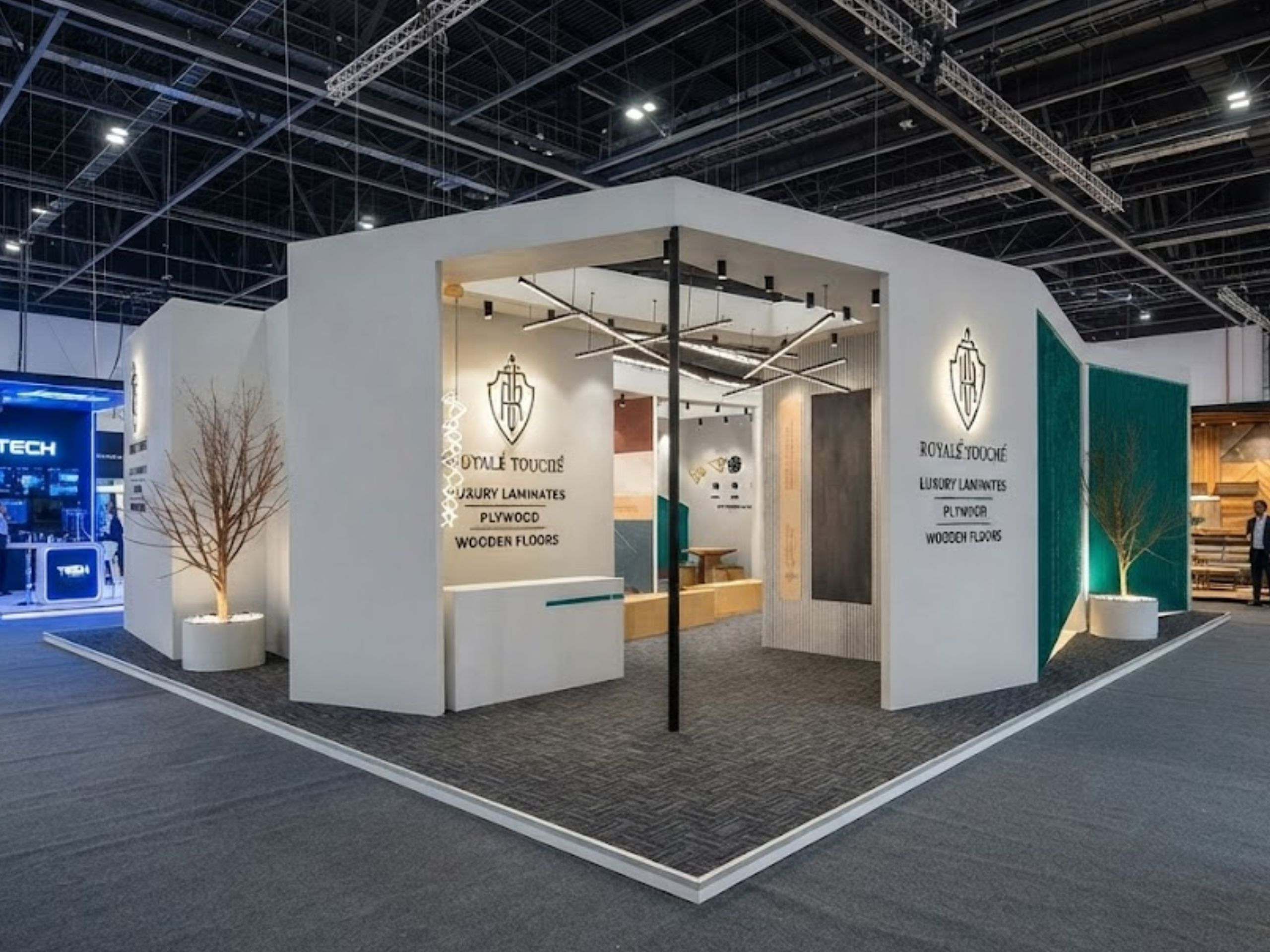 Maritime industry exhibition stand project