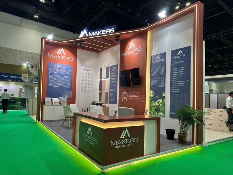 Client project exhibition stand UAE