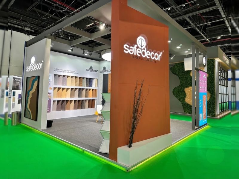 Client project exhibition stand UAE