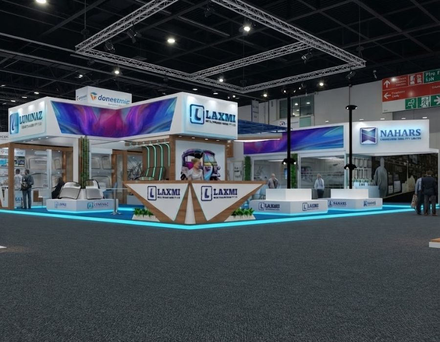 Jewellery exhibition stand project