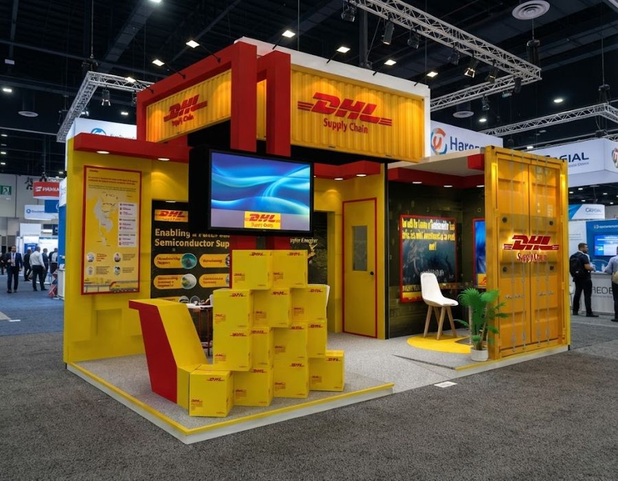Client project exhibition stand South Africa