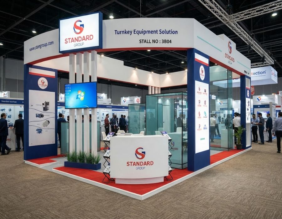 Client project exhibition stand Singapore