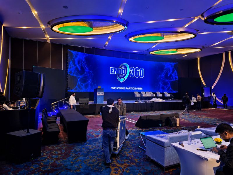 Unievents corporate event setup