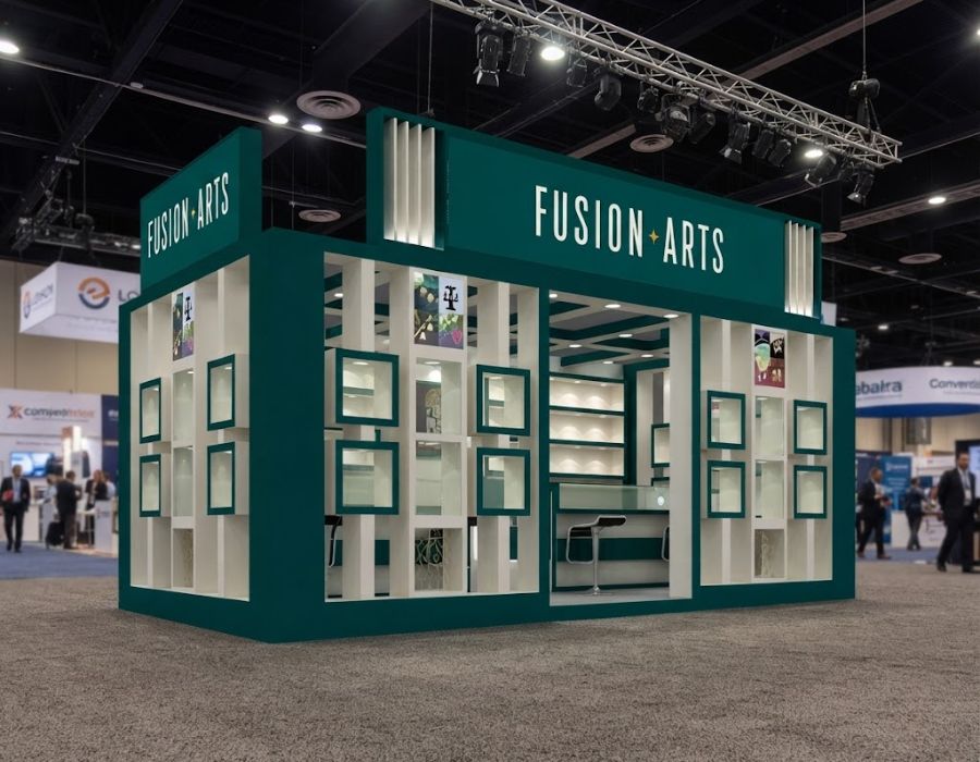 Fashion jewellery exhibition stand project