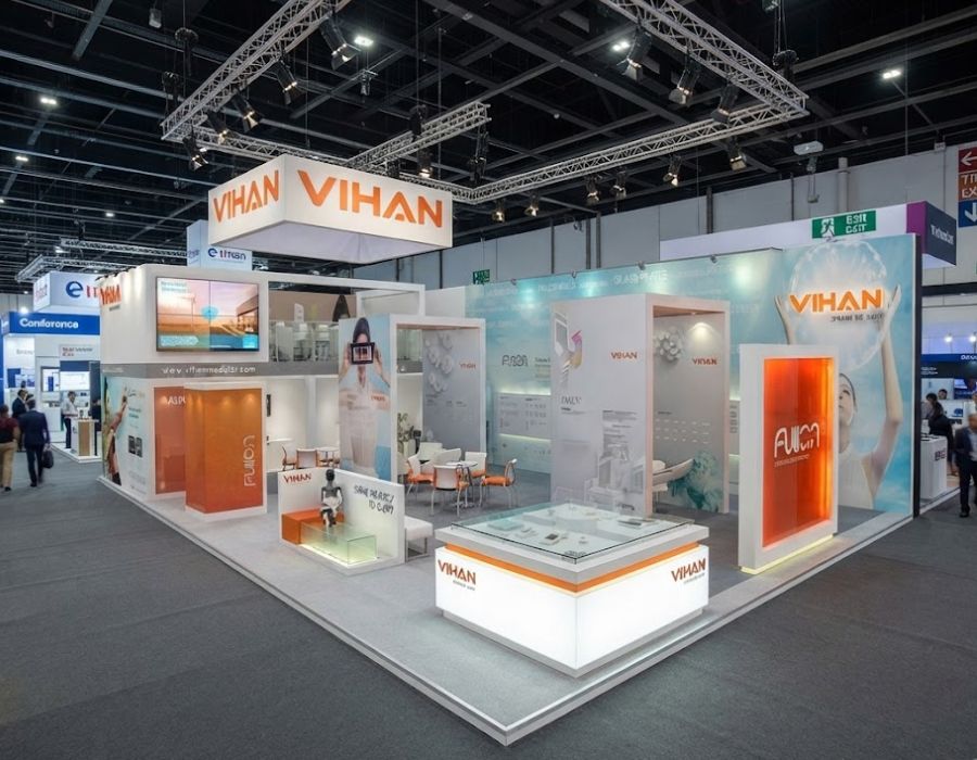 Client project exhibition stand Singapore