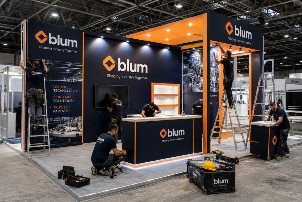 exhibition stall design ideas to attract visitors