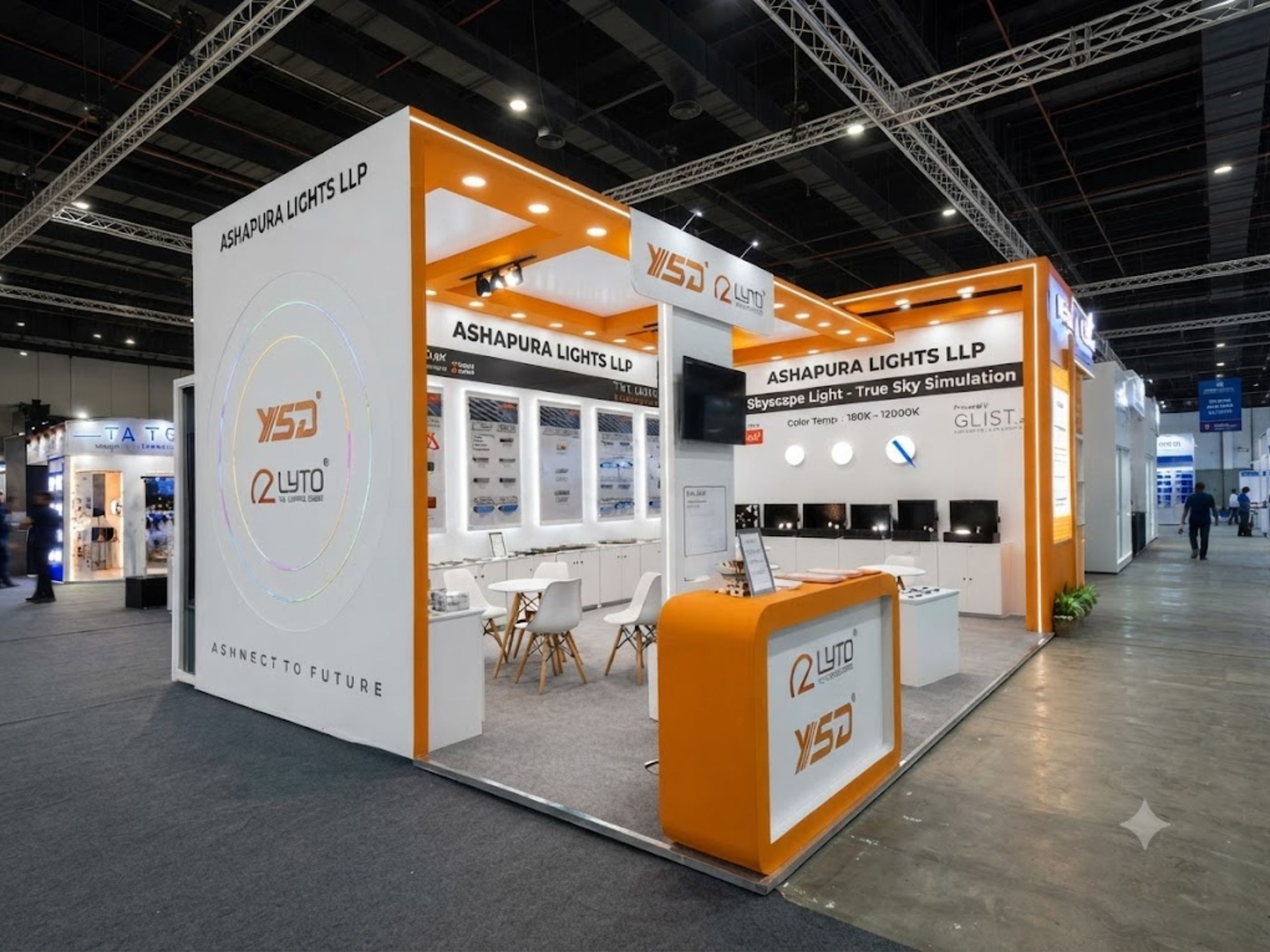 exhibition booth fabrication workshop Mumbai
