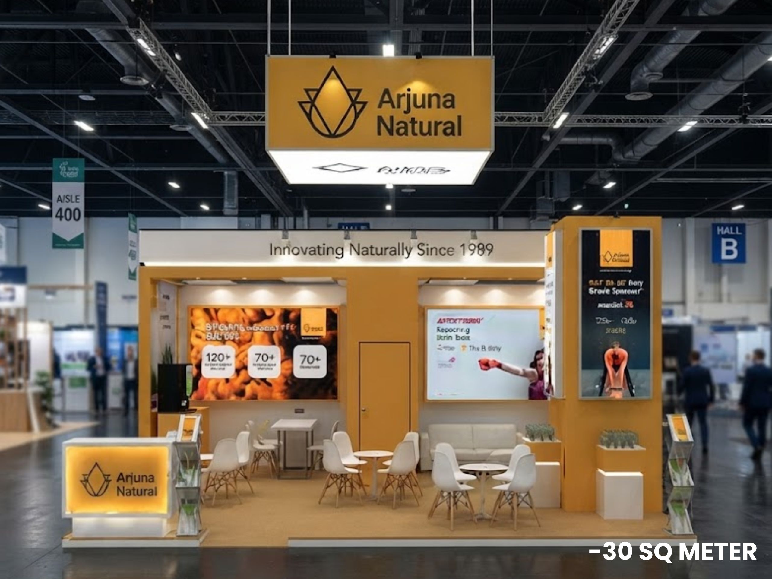 exhibition stall fabricator Mumbai - custom stand design