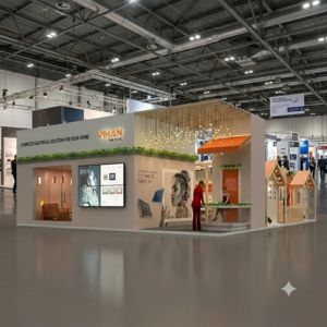 Big 5 Dubai 2026 booth fabrication by Unievents India