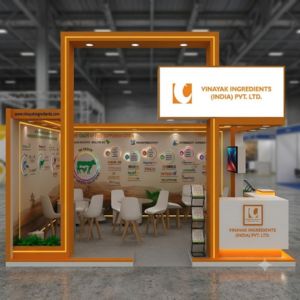 Custom food ingredient booth design for Fi Europe 2026 by Unievents