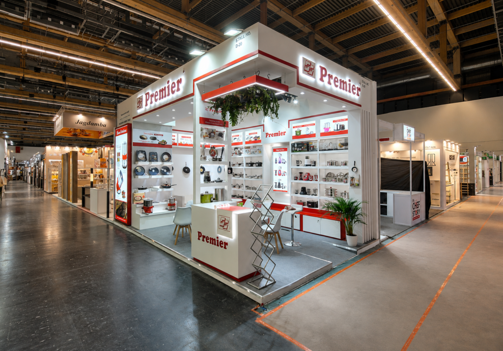 Exhibition stall design for Frankfurt Ambiente by PREMIER by Unievents Services Pvt Ltd