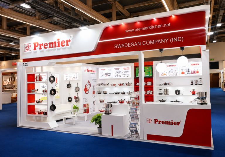 Exhibition stand built by Unievents