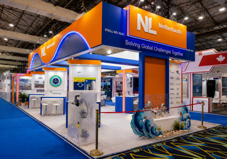 Exhibition stand built by Unievents
