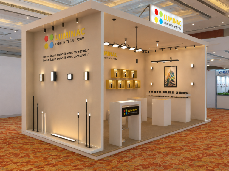 Exhibition stand built by Unievents