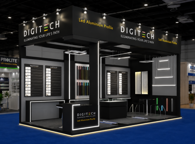Exhibition stand built by Unievents