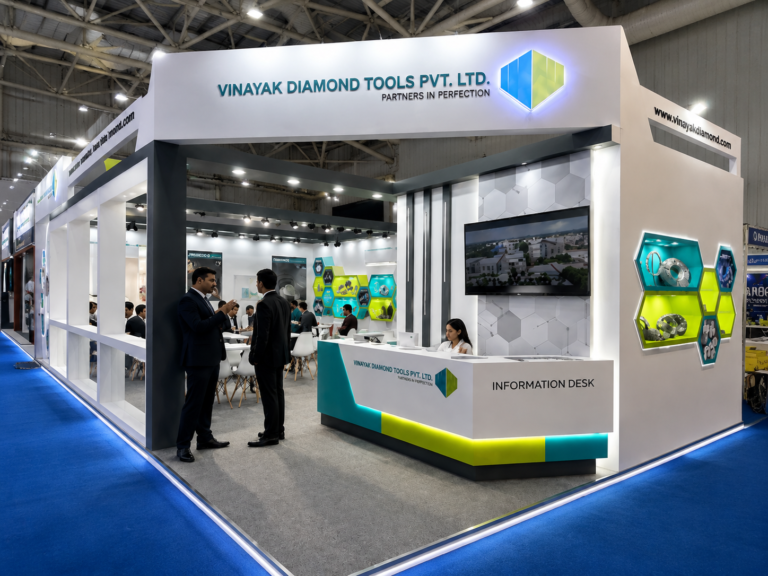 Exhibition stand built by Unievents