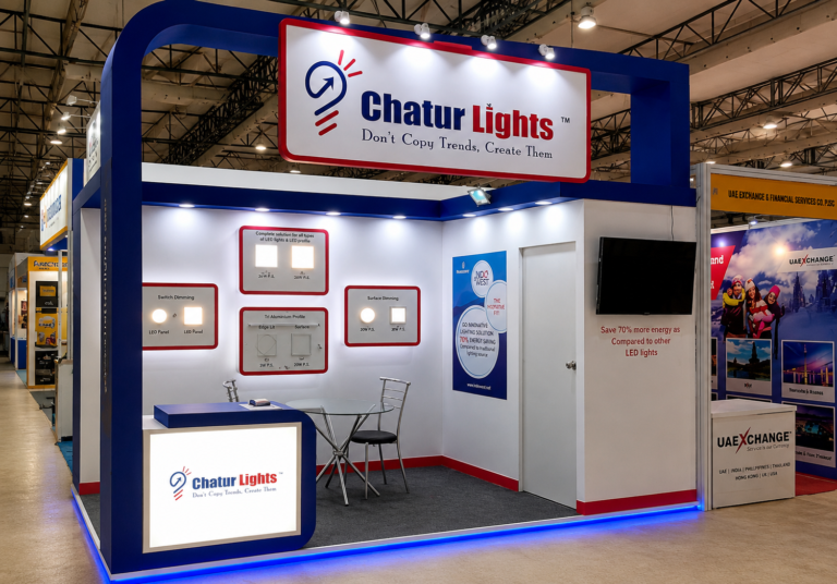 Exhibition stand built by Unievents