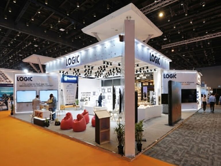 Exhibition stand built by Unievents