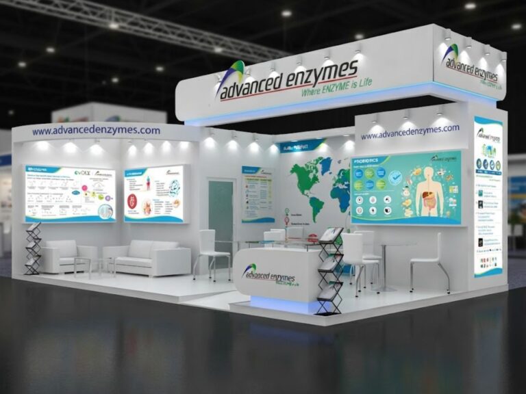 Exhibition stand built by Unievents