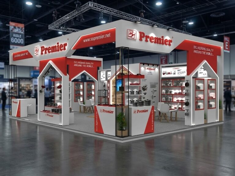 Exhibition stand built by Unievents