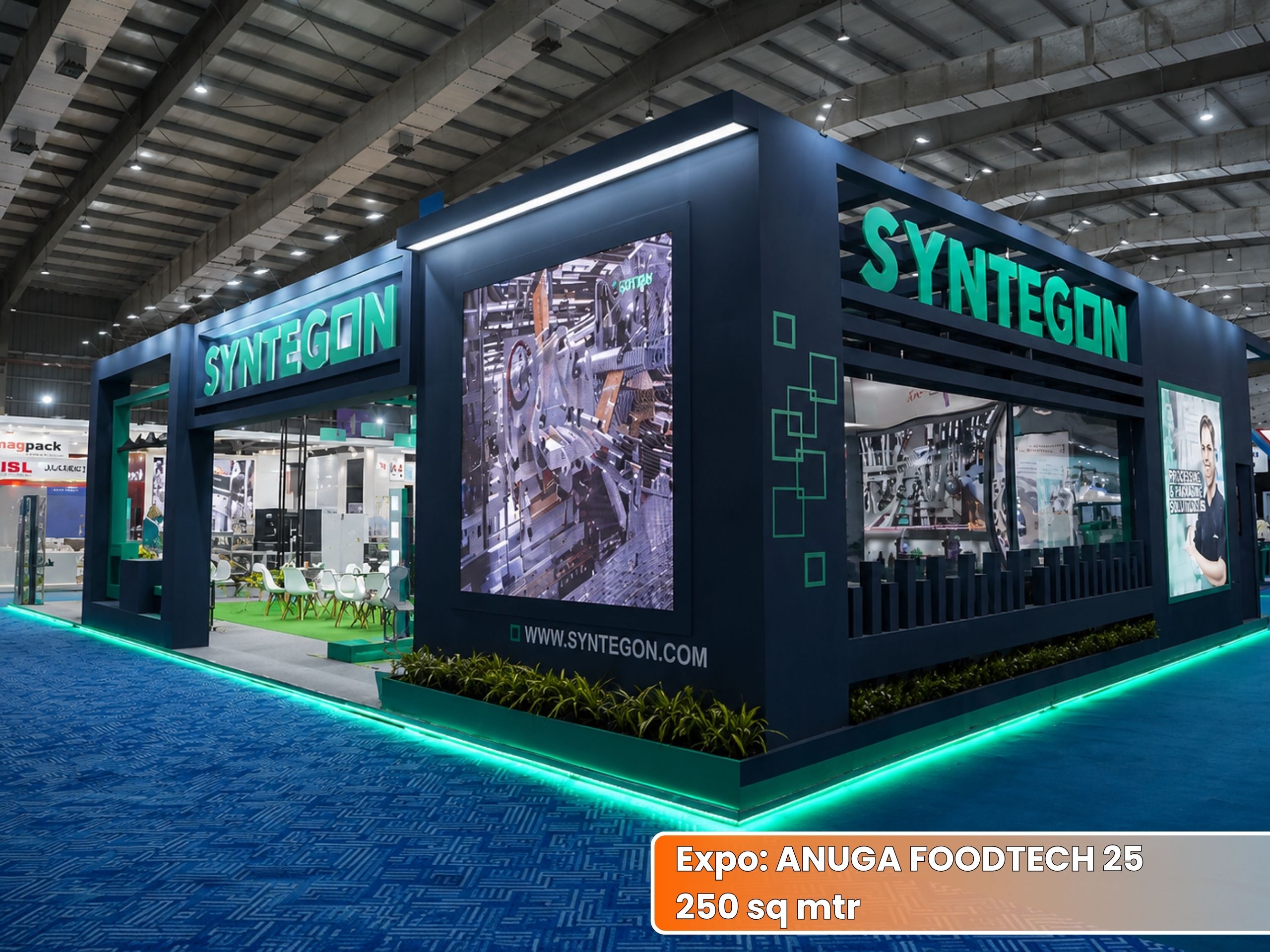 Syntegon Anuga Foodtech Exhibition Stand | Unievents Services