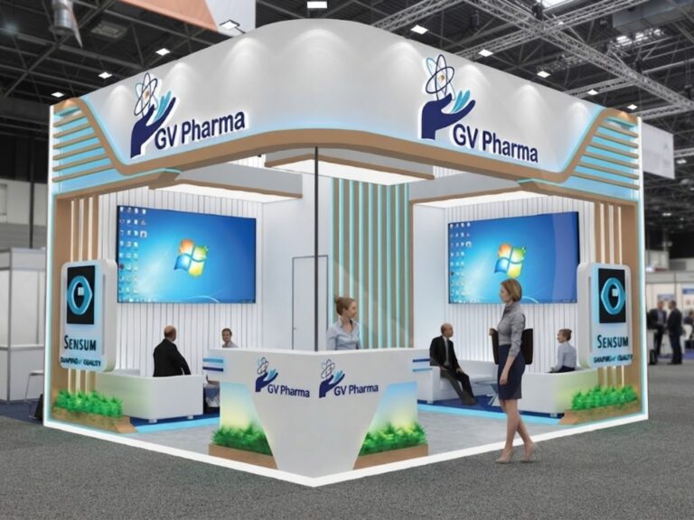 Exhibition stand built by Unievents