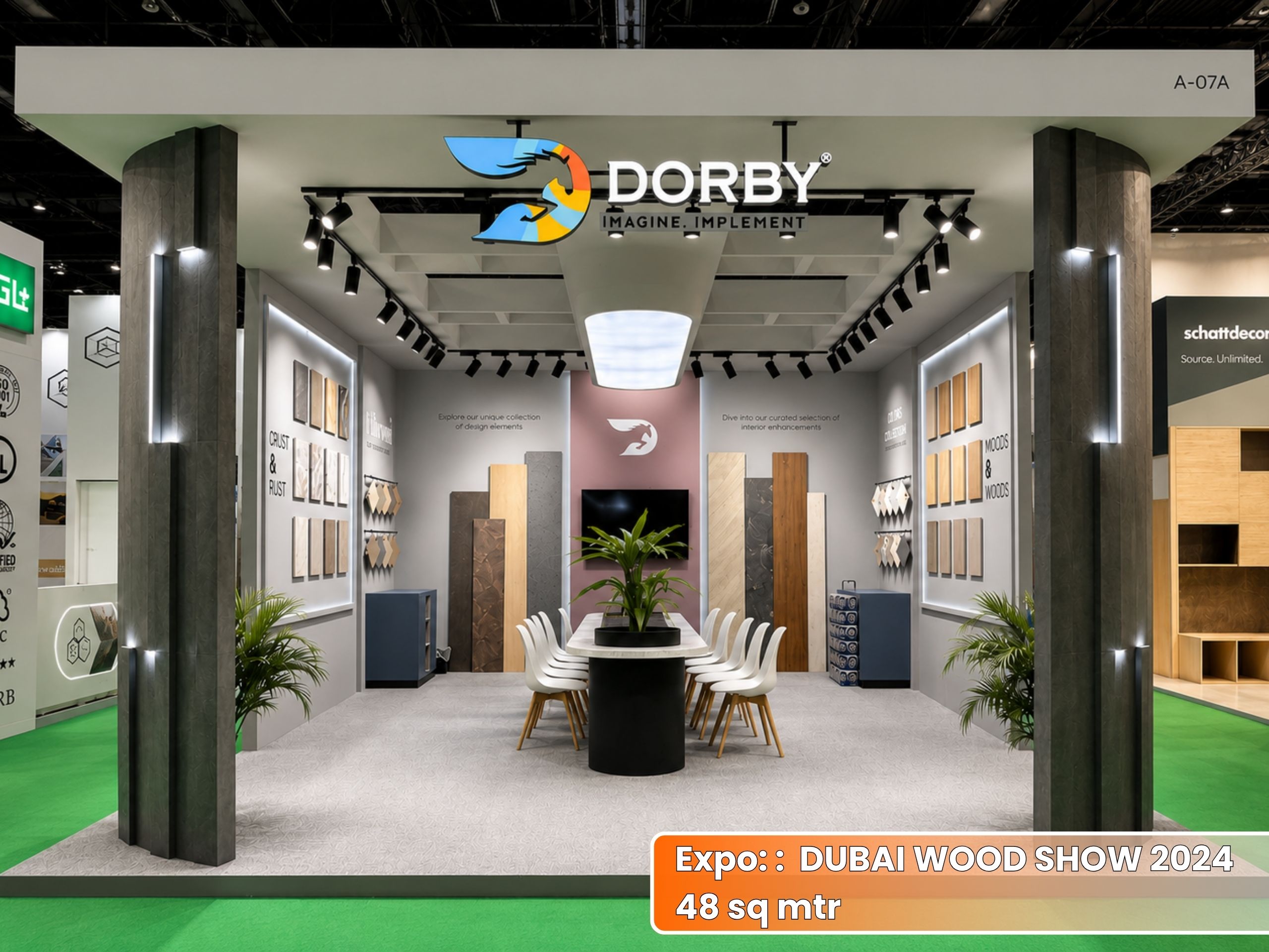 DORBY DUBAI WOODS SHOW Exhibition Stall | Unievents Services