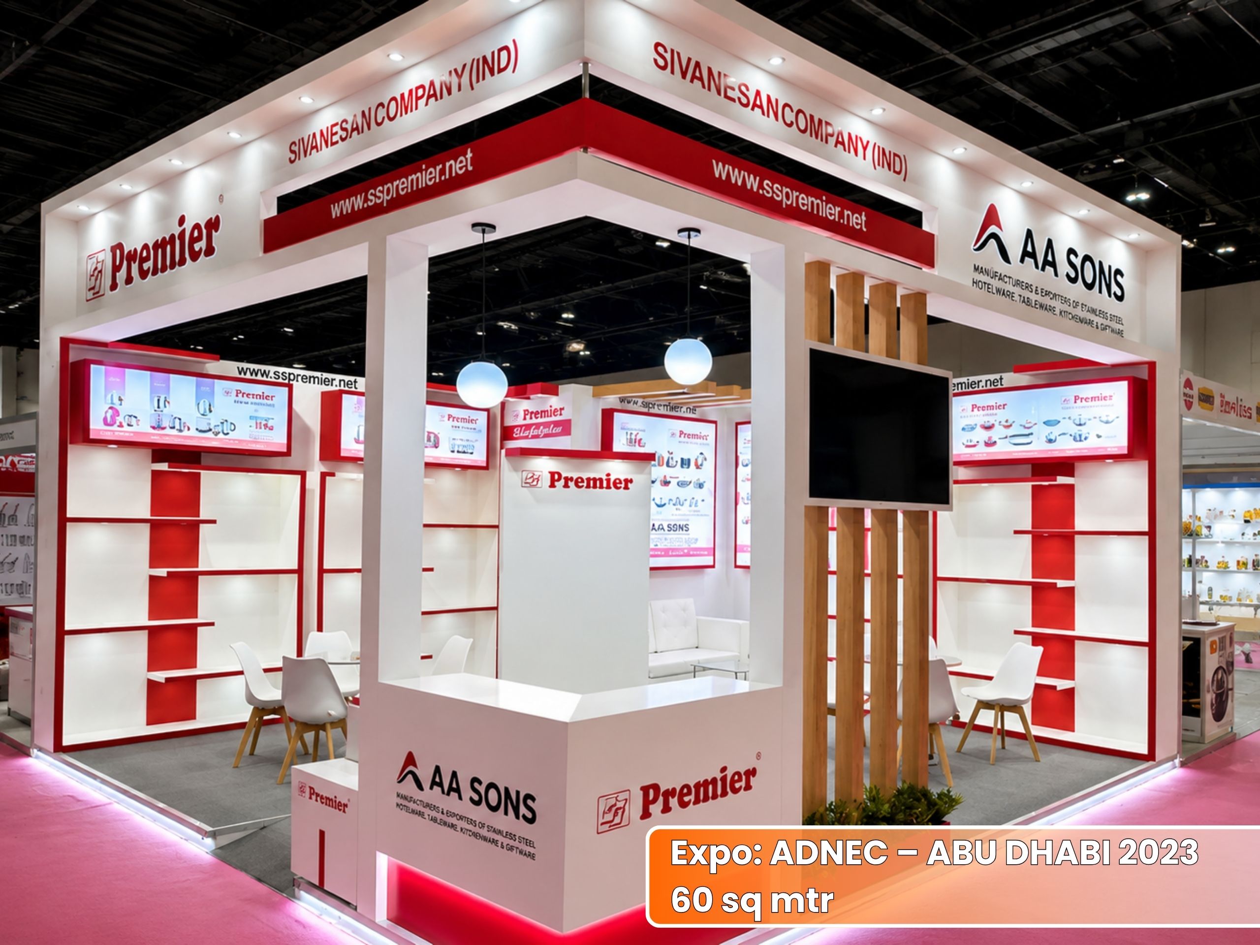 PREMIER ADNEC - ABU DHABI Exhibition Stall | Unievents Services
