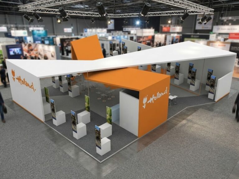 Exhibition stand built by Unievents
