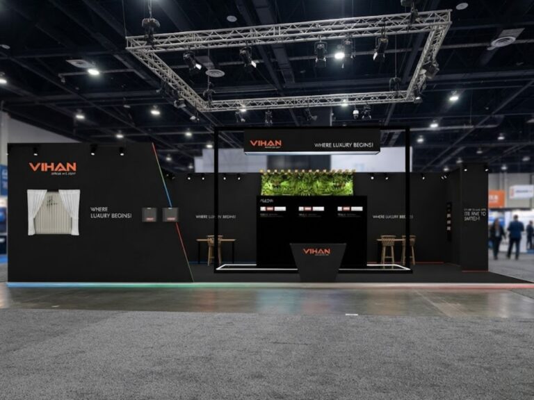 Exhibition stand built by Unievents