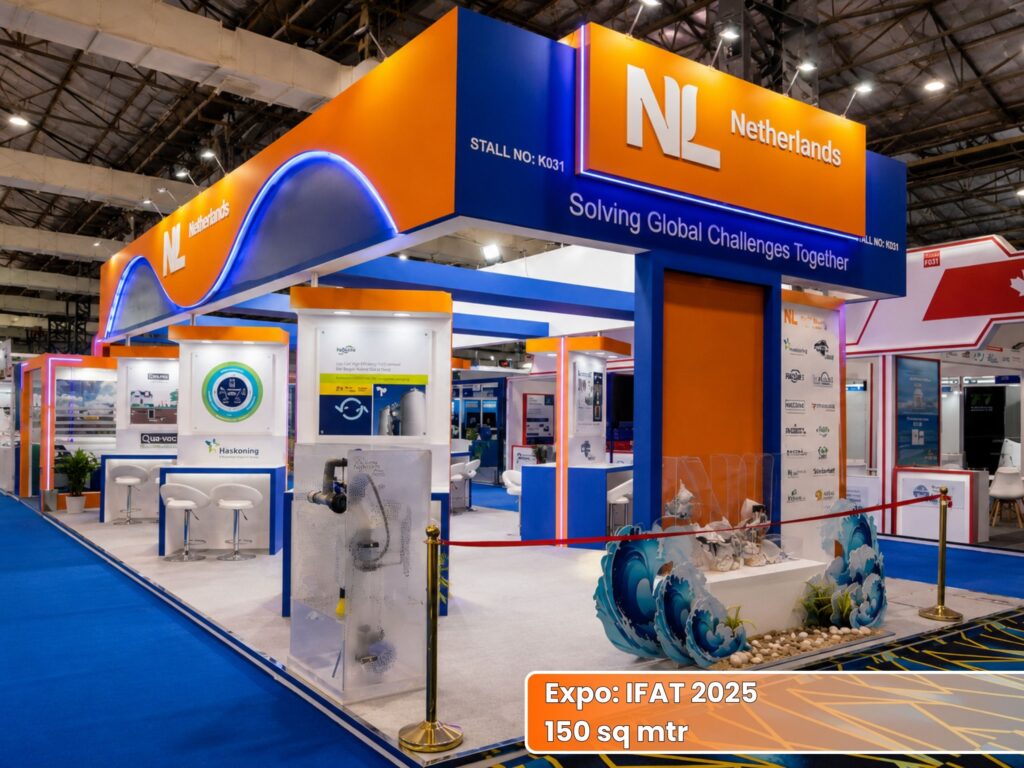 Exhibition stall design and fabrication