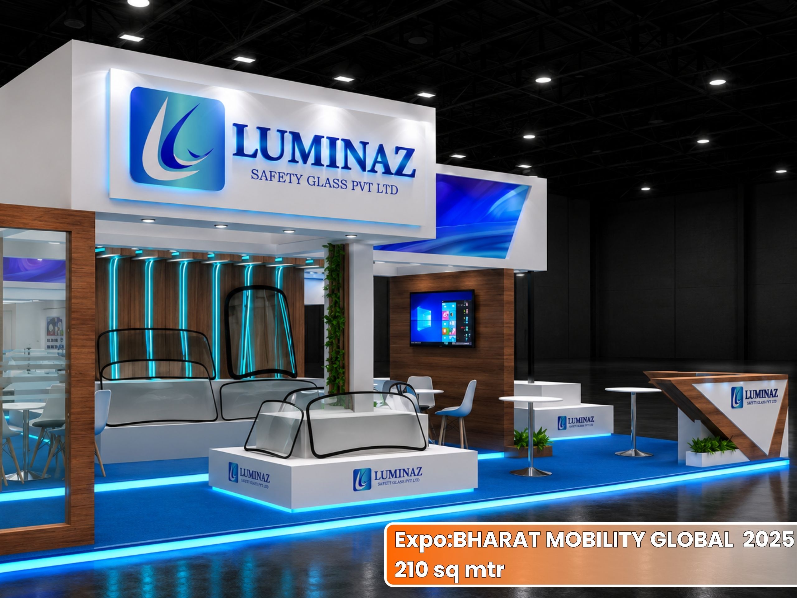 LAXMI GROUP BHARAT MOBILITY GLOBAL EXPO SHOW Exhibition Stall | Unievents Services