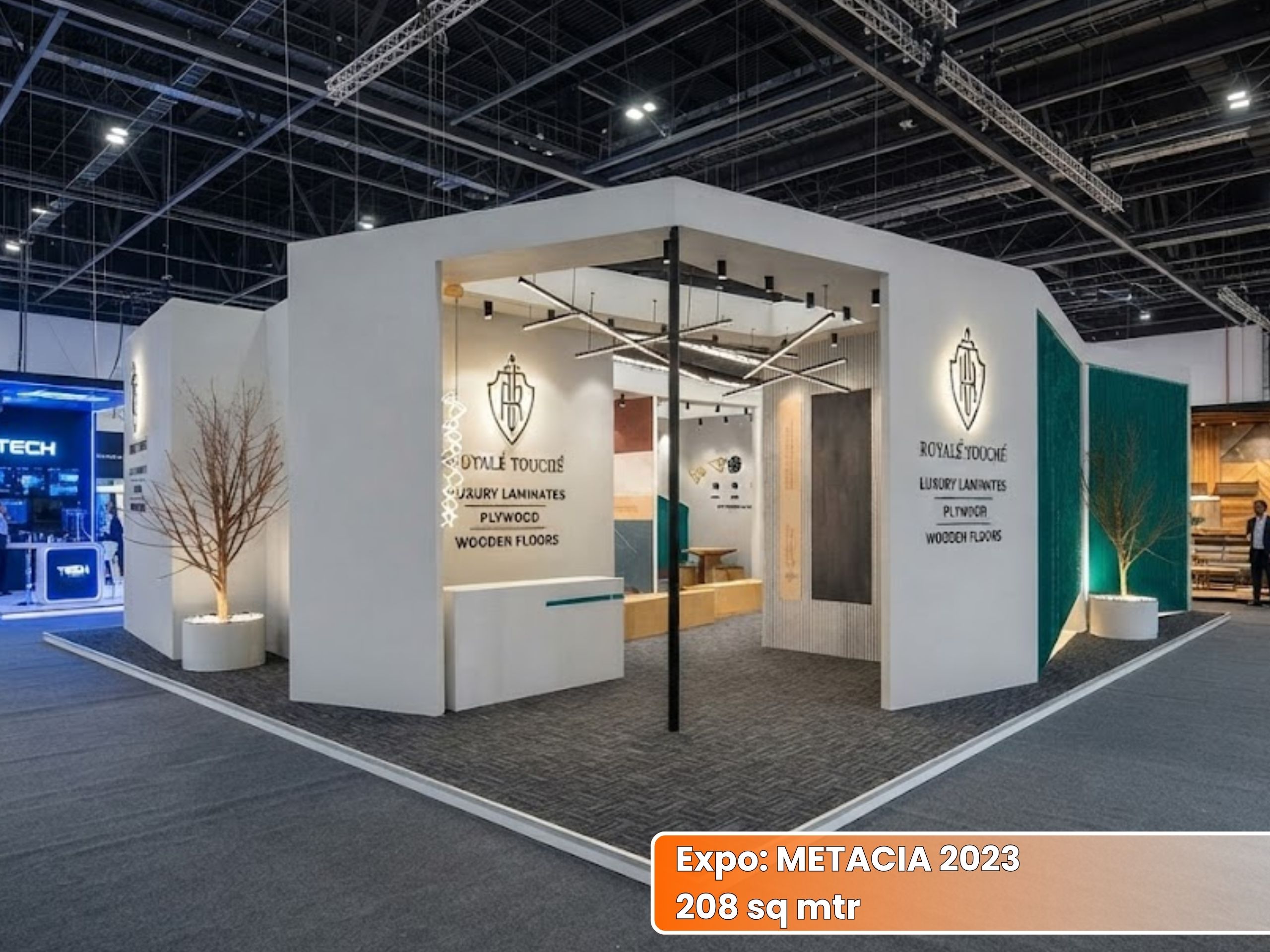 ROYALE TOUCHE METACIA Exhibition Stall | Unievents Services