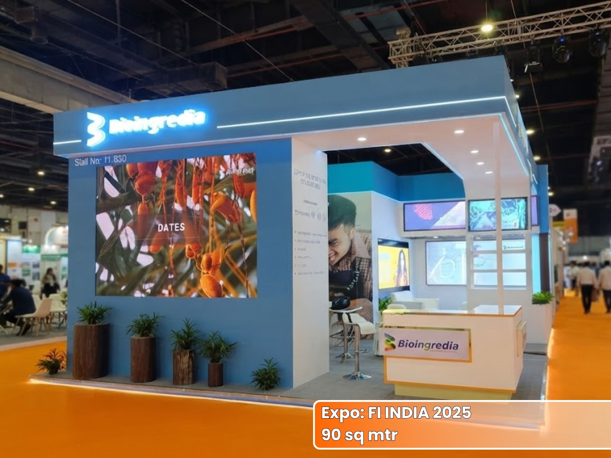 BIO INGREDIA FI INDIA Exhibition Stand | Unievents Services