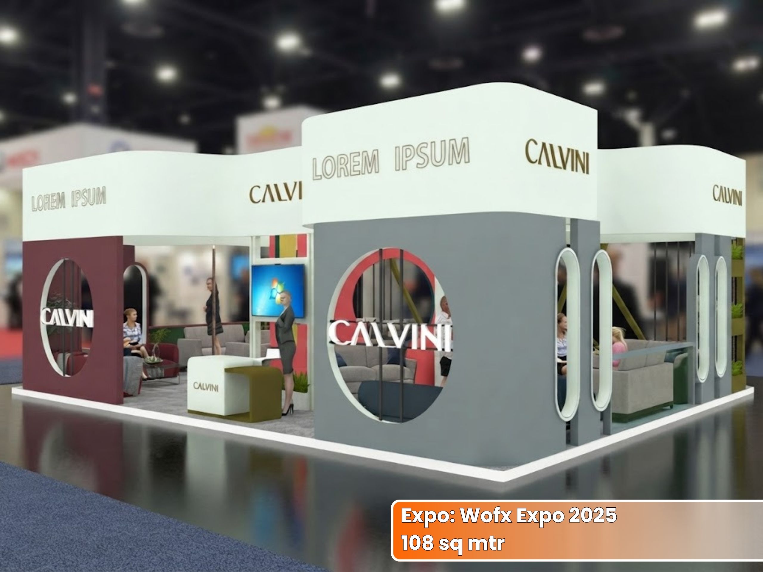 AADESHWAR ENTERPRISES Wofx Expo Exhibition Stall | Unievents Services