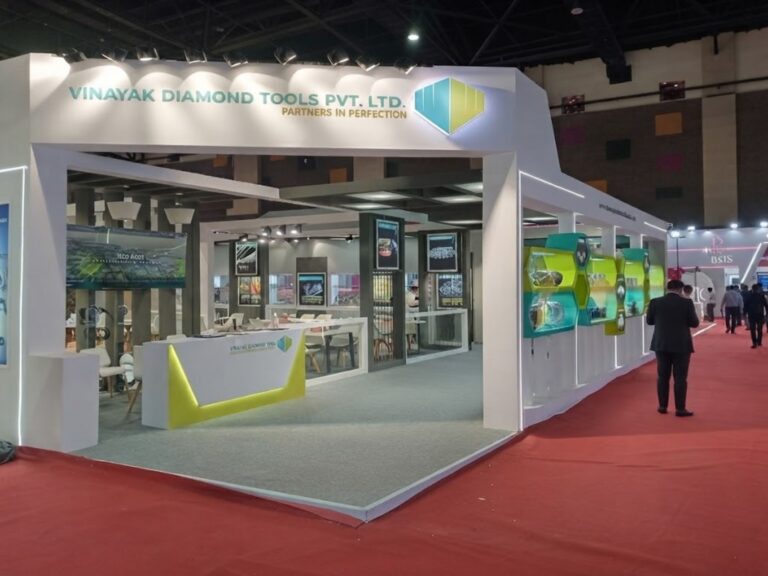 Exhibition stand built by Unievents
