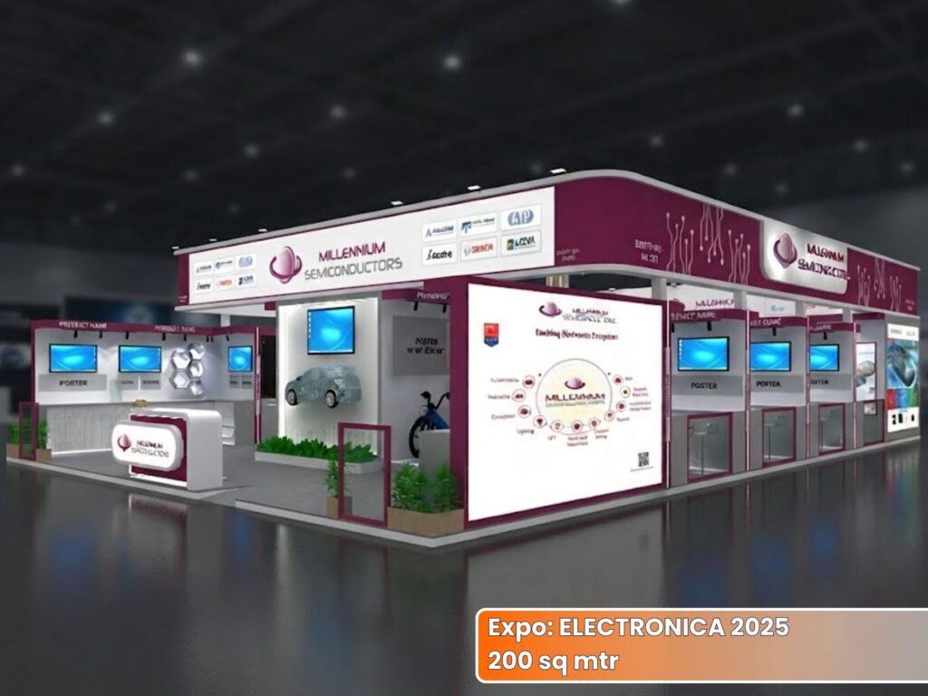Booth design built by Unievents Services