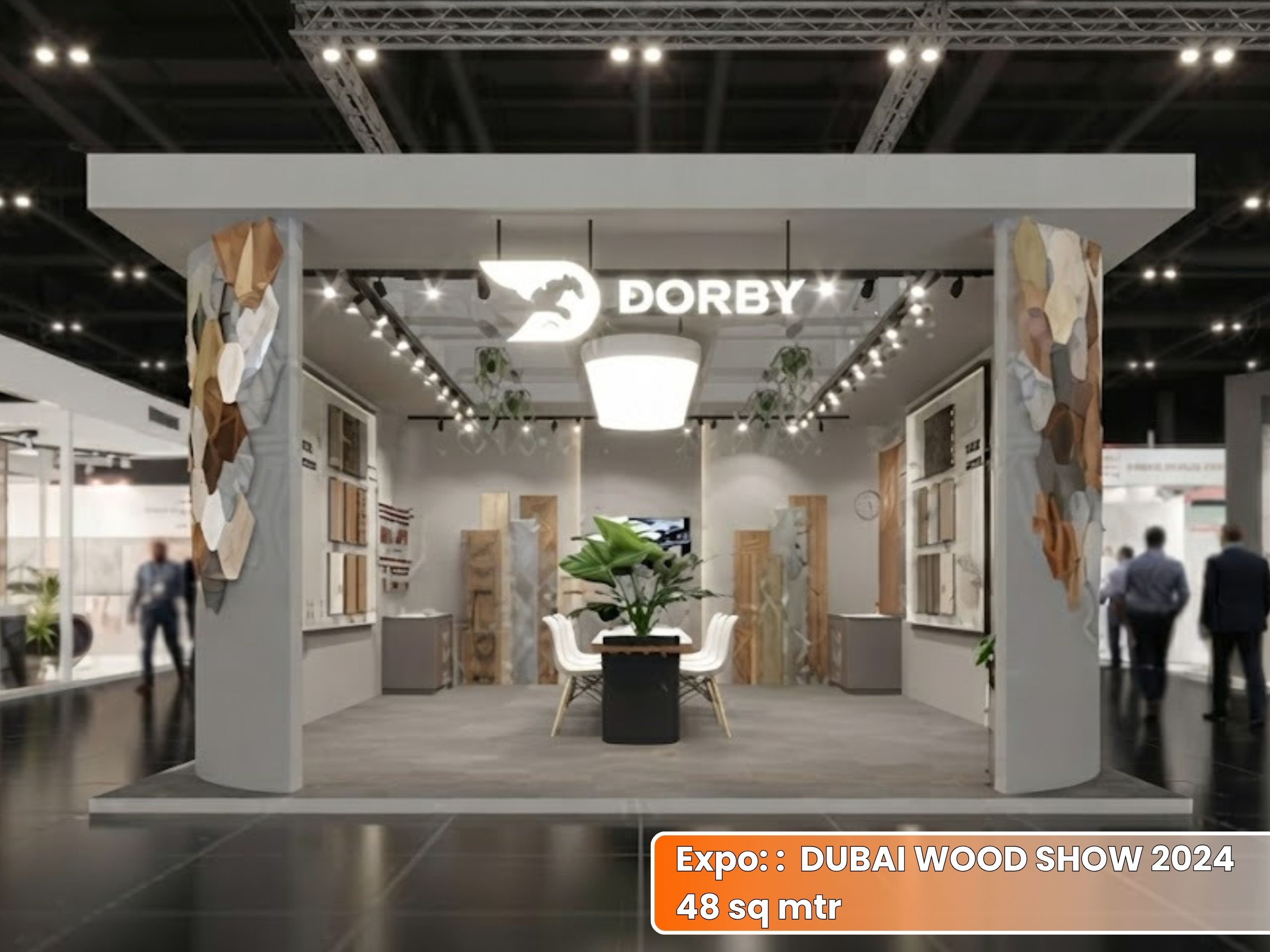 DORBY DUBAI WOODS SHOW Exhibition Stall | Unievents Services